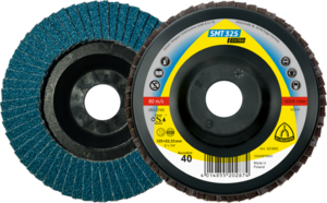 115x22/40g SMT 325 Klingspor Convex Abrasive Mop Discs